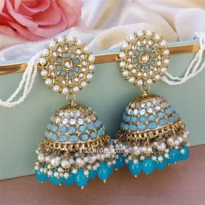 Girls' Traditional Jhumka Earrings
