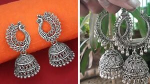 Elegant Traditional Jhumka Earrings for Women.